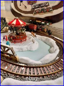 Vintage Mr Christmas Going Home For The Holidays Train Set