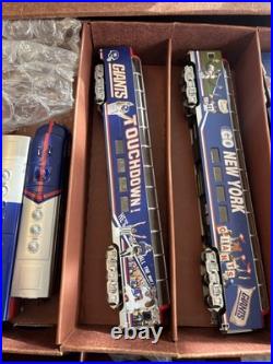 Vintage NY Giants COMPLETE TRAIN SET-NEW IN BOX-11 TRAINS! Never Used Q13
