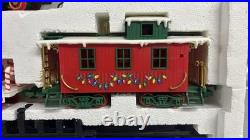 Vintage New Bright 1985 Musical Christmas Express Elf Train Set #183