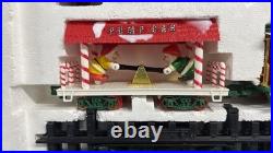 Vintage New Bright 1985 Musical Christmas Express Elf Train Set #183