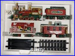 Vintage New Bright Musical Christmas Express #183 Elf Train Set MIB