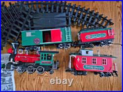Vintage New Bright The Greatland Holiday Christmas Express Train SetWorks Colle