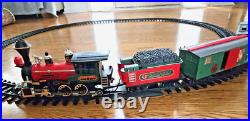 Vintage New Bright The Greatland Holiday Christmas Express Train SetWorks Colle
