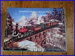 Vintage New Bright The Greatland Holiday Christmas Express Train SetWorks Colle