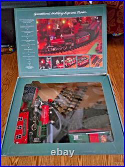 Vintage New Bright The Greatland Holiday Christmas Express Train SetWorks Colle