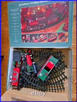 Vintage New Bright The Greatland Holiday Christmas Express Train SetWorks Colle