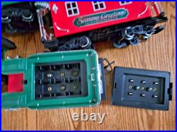 Vintage New Bright The Greatland Holiday Christmas Express Train SetWorks Colle