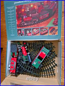 Vintage New Bright The Greatland Holiday Christmas Express Train SetWorks Colle