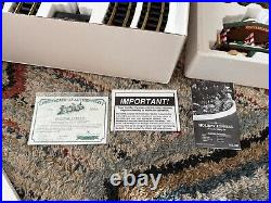 Vintage New Bright The HOLIDAY EXPRESS Animated Christmas Train Set #380 1996