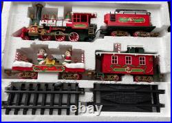 Vintage New Bright The Holiday Express Musical Christmas Train Set #0181