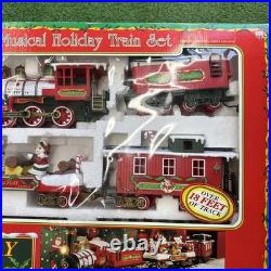 Vintage New Bright The Holiday Express Musical Christmas Train Set #0181