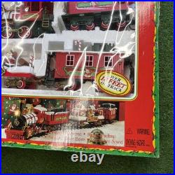 Vintage New Bright The Holiday Express Musical Christmas Train Set #0181