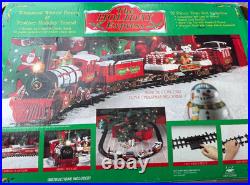 Vintage New Bright The Holiday Express Musical Christmas Train Set #0181