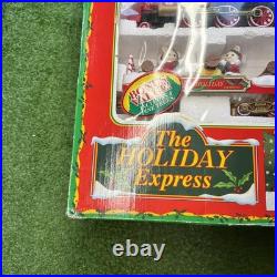 Vintage New Bright The Holiday Express Musical Christmas Train Set #0181