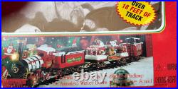 Vintage New Bright The Holiday Express Musical Christmas Train Set #0181