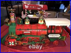 Vintage New Bright The Holiday Express Train Set Christmas Special