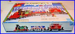 Vintage Playmobil Ultra Rare 4035 Christmas RC Train Set. 100% Complete. Tested
