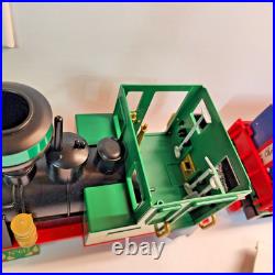 Vintage Playmobil Ultra Rare 4035 Christmas RC Train Set. 100% Complete. Tested