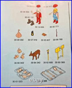 Vintage Playmobil Ultra Rare 4035 Christmas RC Train Set. 100% Complete. Tested