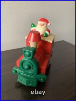 Vintage Santa Express Christmas Train Set, 1985 Yuletide Concepts Inc, works