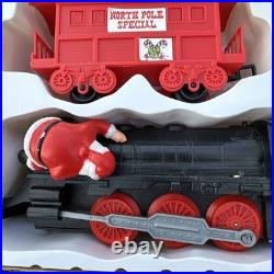 Vintage Santa's Toyland Express Battery Operated Christmas Tree Train Set
