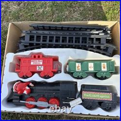 Vintage Santa's Toyland Express Battery Operated Christmas Tree Train Set