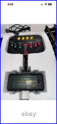 Vintage The HOLIDAY EXPRESS Animated Christmas Train Set #380 New Bright 1990s