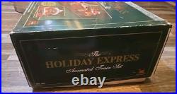Vintage The HOLIDAY EXPRESS Animated Christmas Train Set #380 New Bright 1990s Vintage The HOLIDAY EXPRESS Animated Christmas Train Set #380 New Bright 1990s