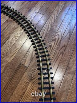 Vintage The HOLIDAY EXPRESS Animated Christmas Train Set #380 New Bright 1990s