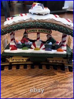 Vintage The HOLIDAY EXPRESS Animated Christmas Train Set #380 New Bright 1990s