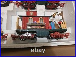 Vintage The HOLIDAY EXPRESS Animated Christmas Train Set #380 New Bright 1990s Vintage The HOLIDAY EXPRESS Animated Christmas Train Set #380 New Bright 1990s