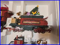 Vintage The HOLIDAY EXPRESS Animated Christmas Train Set #380 New Bright 1990s Vintage The HOLIDAY EXPRESS Animated Christmas Train Set #380 New Bright 1990s