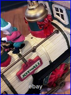 Vintage The HOLIDAY EXPRESS Animated Christmas Train Set #380 New Bright 1990s
