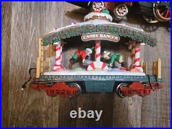 Vintage The HOLIDAY EXPRESS Animated Christmas Train Set #380 New Bright 1990s Vintage The HOLIDAY EXPRESS Animated Christmas Train Set #380 New Bright 1990s