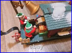 Vintage The HOLIDAY EXPRESS Animated Christmas Train Set #380 New Bright 1990s Vintage The HOLIDAY EXPRESS Animated Christmas Train Set #380 New Bright 1990s