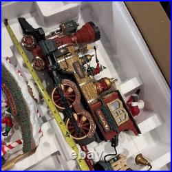 Vintage The HOLIDAY EXPRESS Animated Christmas Train Set #384 New Bright 1996