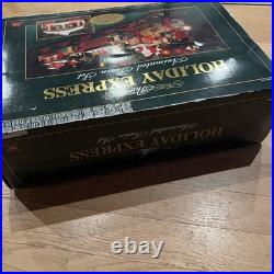 Vintage The HOLIDAY EXPRESS Animated Christmas Train Set #384 New Bright 1996