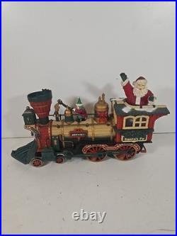 Vintage The HOLIDAY EXPRESS Animated Christmas Train Set New Bright 1990s READ