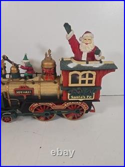 Vintage The HOLIDAY EXPRESS Animated Christmas Train Set New Bright 1990s READ