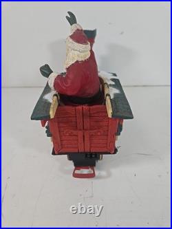 Vintage The HOLIDAY EXPRESS Animated Christmas Train Set New Bright 1990s READ