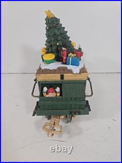 Vintage The HOLIDAY EXPRESS Animated Christmas Train Set New Bright 1990s READ