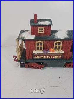 Vintage The HOLIDAY EXPRESS Animated Christmas Train Set New Bright 1990s READ