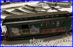 Vintage Thomas Kinkades Christmas Express Hawthorne Vlg. Train Set Never Used