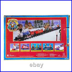Vtg 97' Holiday Nutcracker Express Animated Christmas Train Set With Sound
