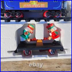 Vtg 97' Holiday Nutcracker Express Animated Christmas Train Set With Sound