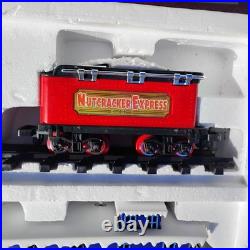 Vtg 97' Holiday Nutcracker Express Animated Christmas Train Set With Sound