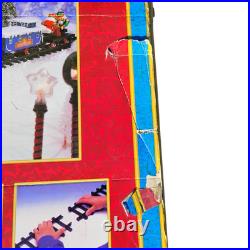 Vtg 97' Holiday Nutcracker Express Animated Christmas Train Set With Sound