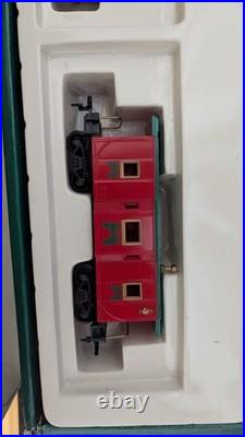 Vtg Holiday Express 4 Piece Electric Train Set Christmas