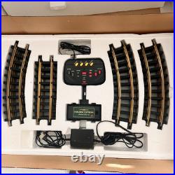 Vtg The HOLIDAY EXPRESS Animated Christmas Train Set #380 New Bright 1990s IOB