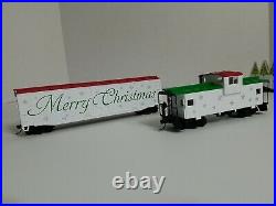 Walthers Trainline CHRISTMAS ZEPHYR READY FOR FUN TRAIN SET HO Scale withbox WORKS